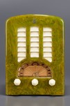 Highly Marbleized Green Emerson BT-245 ’Tombstone’ Catalin Radio